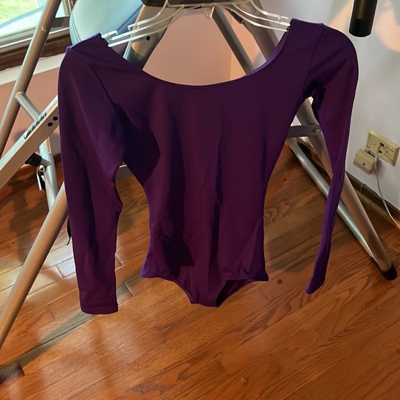 Beautiful onesie leotard by Capazio like new worn only 1. Perfect for workouts. - Picture 2 of 11